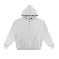 Zip Hoodie Heavy Marl Grey Mio Tessoro - photo 1