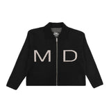 Wool Zip Sweater Black - photo 1