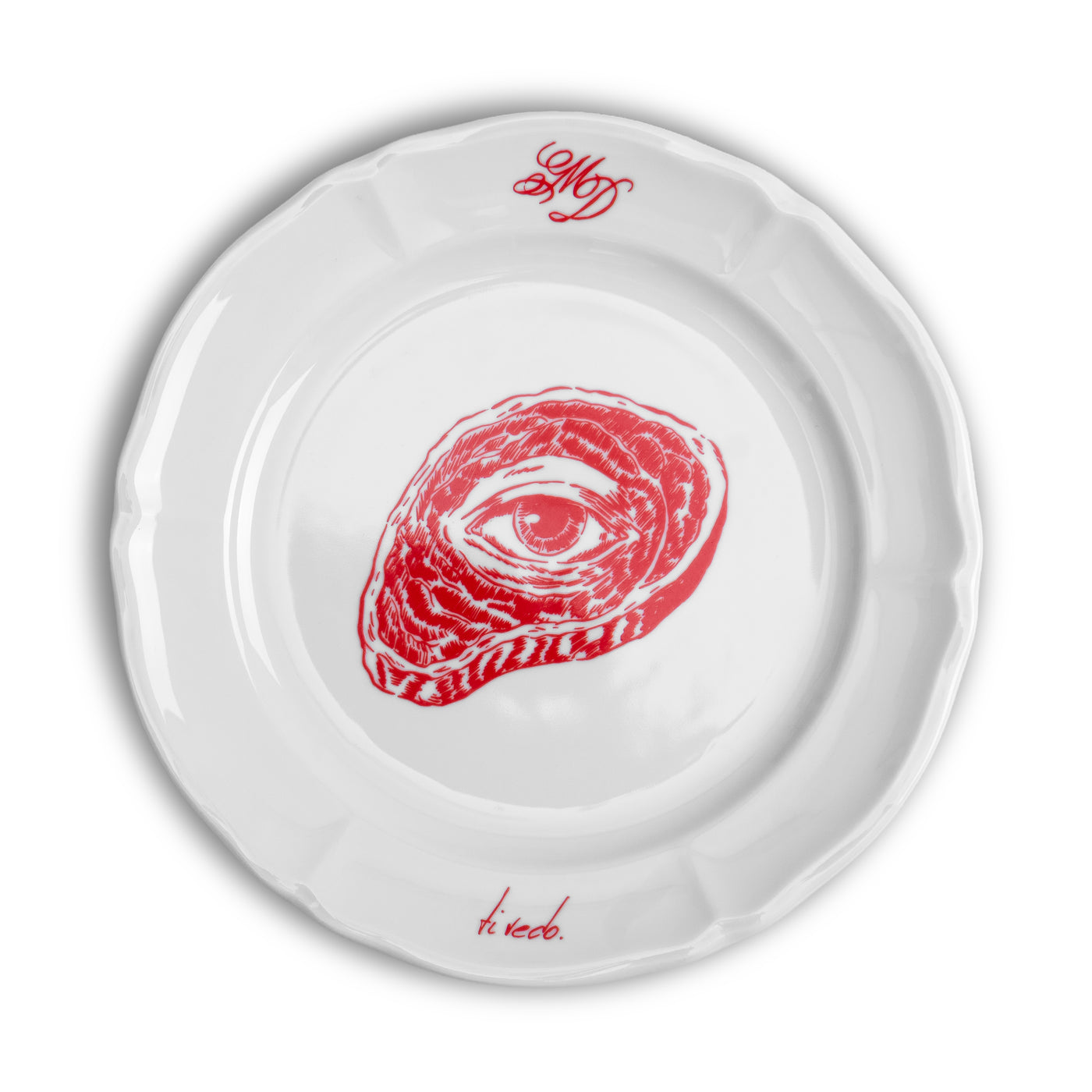 Porcelain Plate Eye See You - photo 1