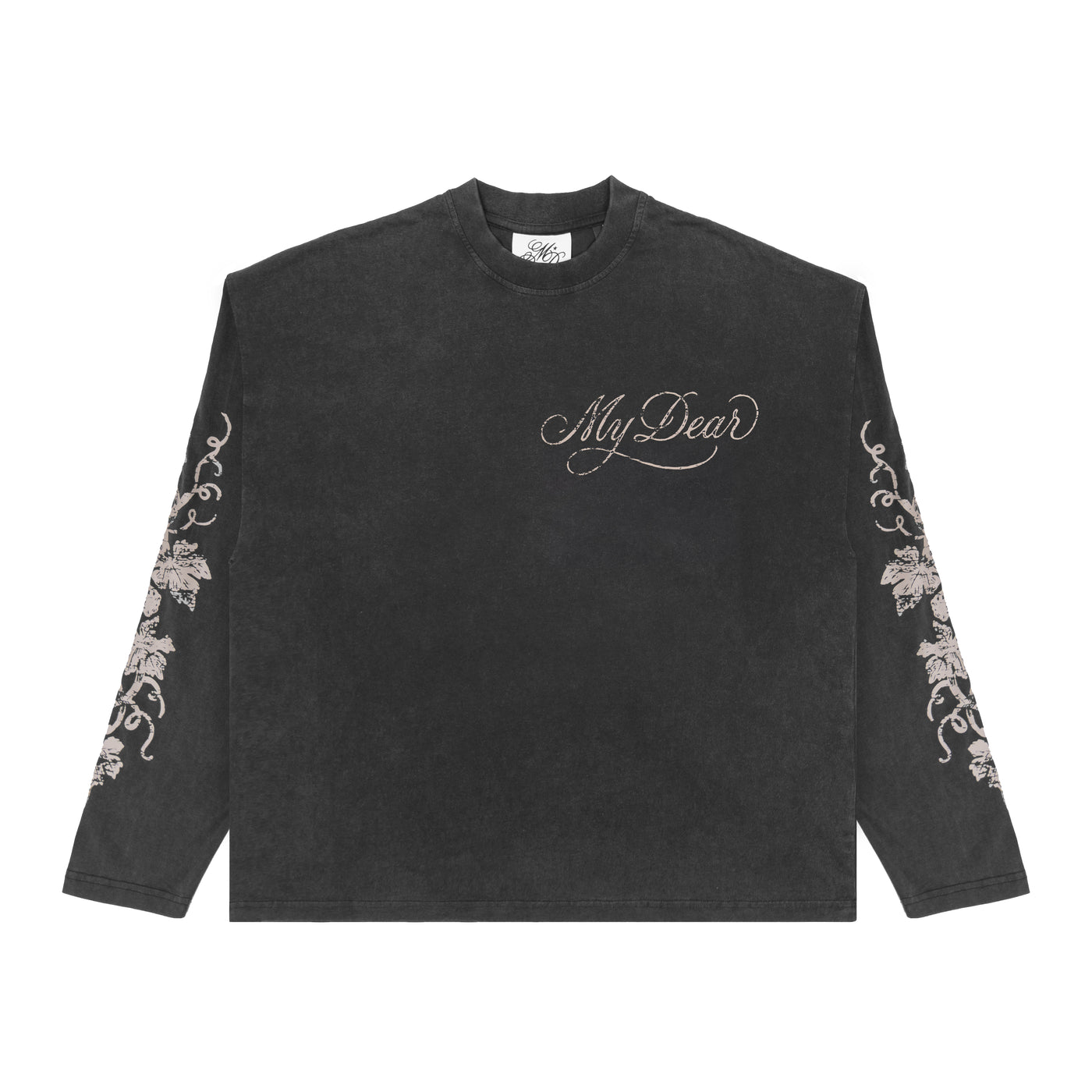Longsleeve Vintage Black Cow Knight - photo 1