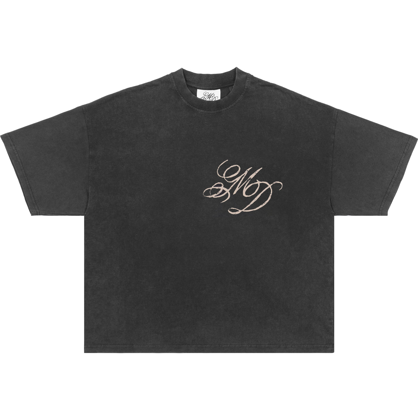 Tee Vintage Black La Finestra - photo 1