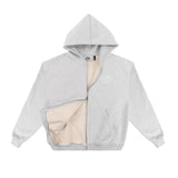 Zip Hoodie Heavy Marl Grey Mio Tessoro - photo 3