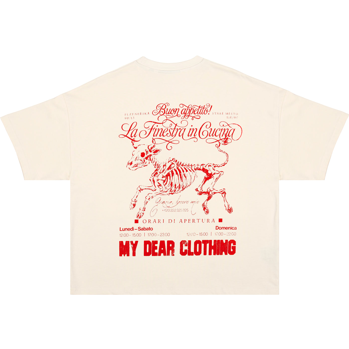 Tee Vintage White La Finestra - photo 2
