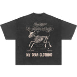 Tee Vintage Black La Finestra - photo 2