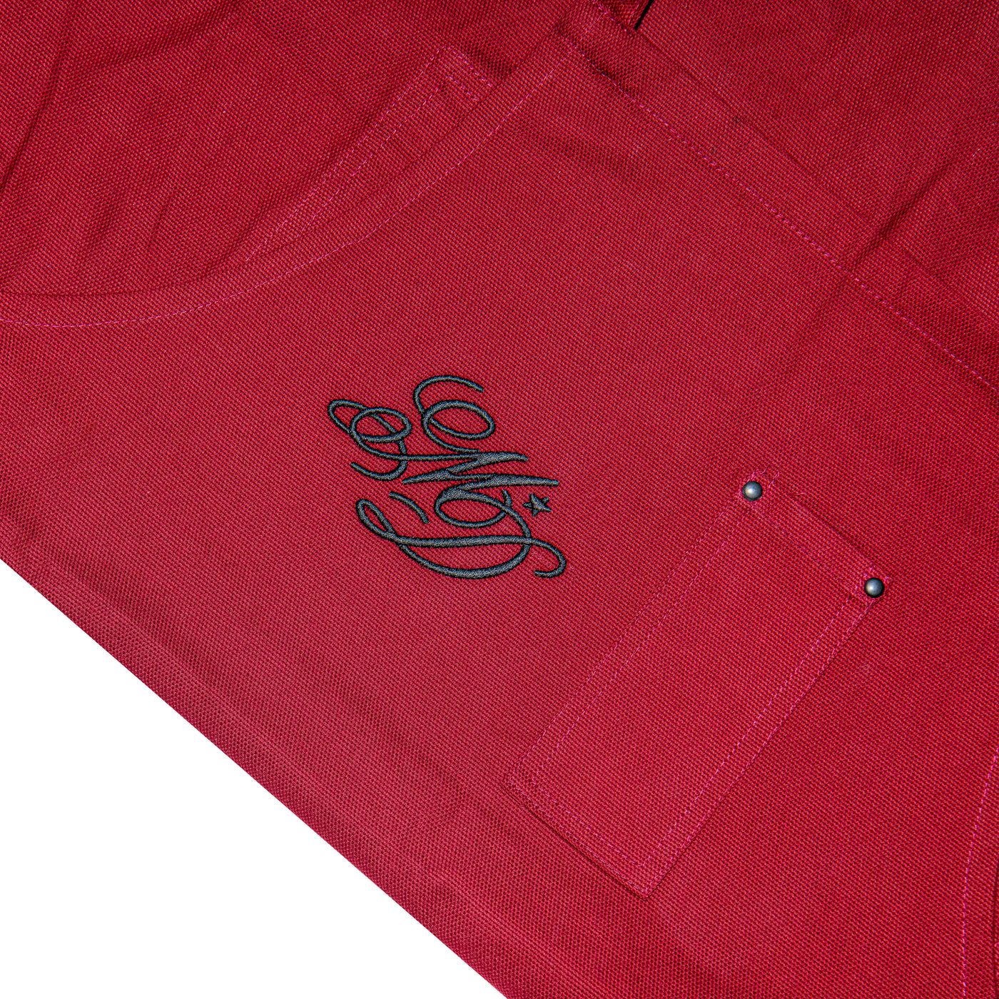 Canvas Chef Apron Burgundy