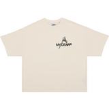 Tee Vintage White Even Monsters Kneel