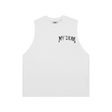 Vest White Pink Pegas