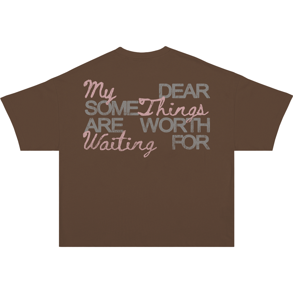 Tee Vintage Tan My Things Waiting