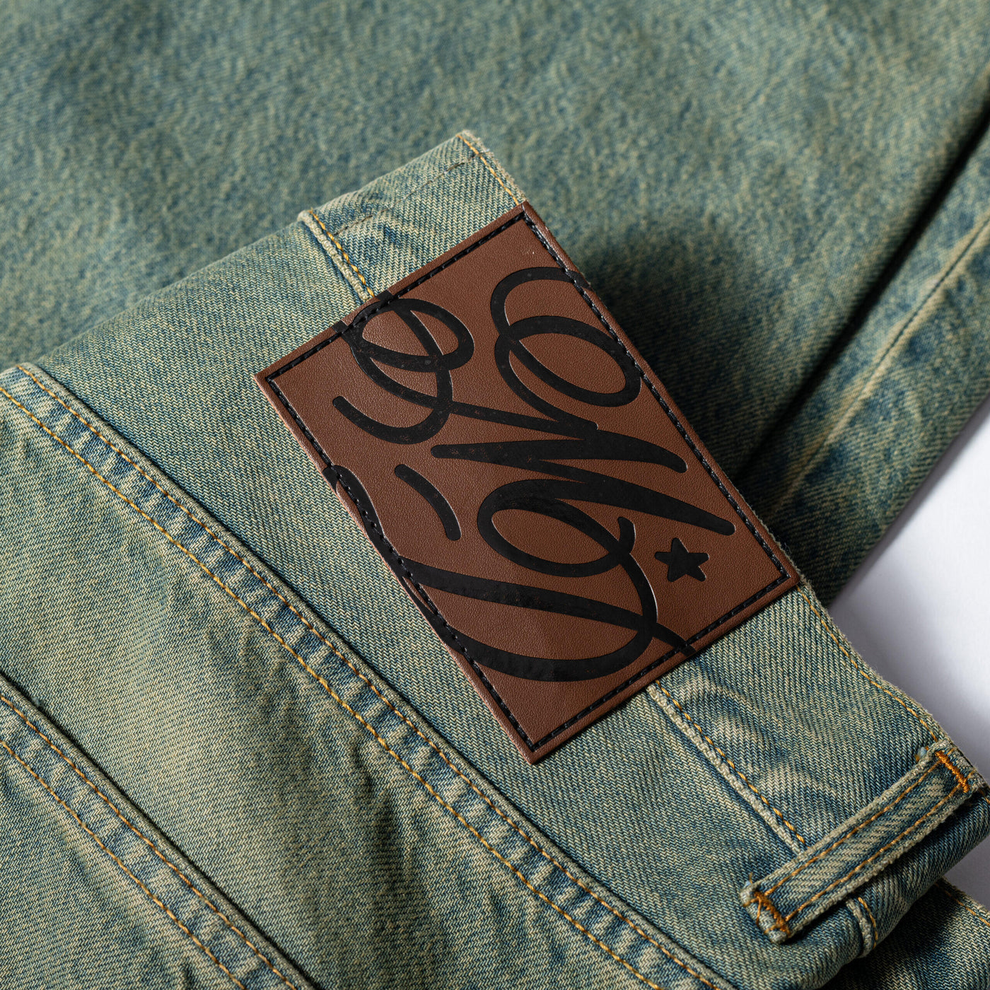 Faded Logo Jeans - photo 5