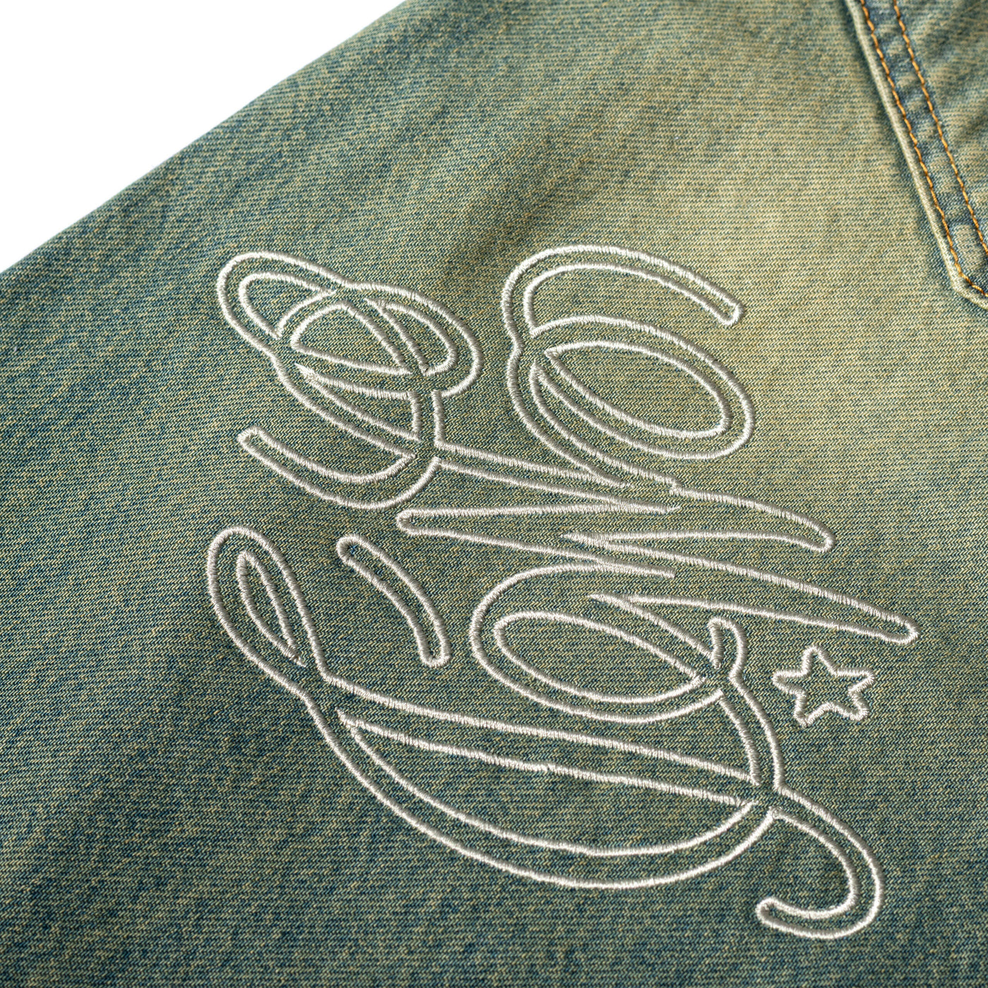 Faded Logo Jeans - photo 6