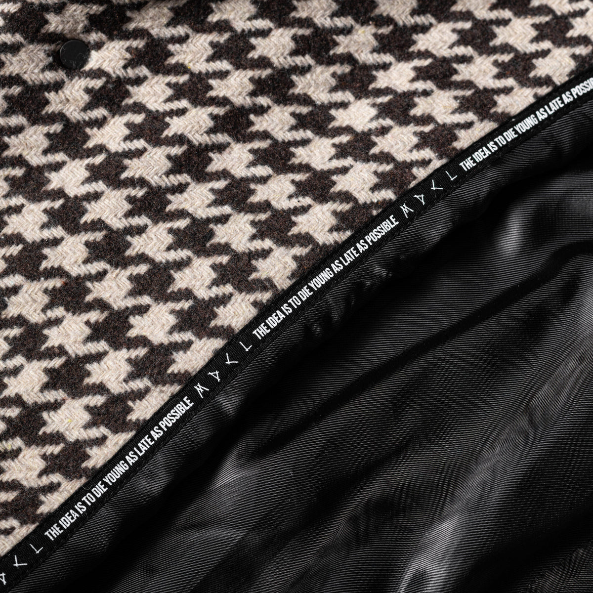 Houndstooth Wool Coat - photo 5