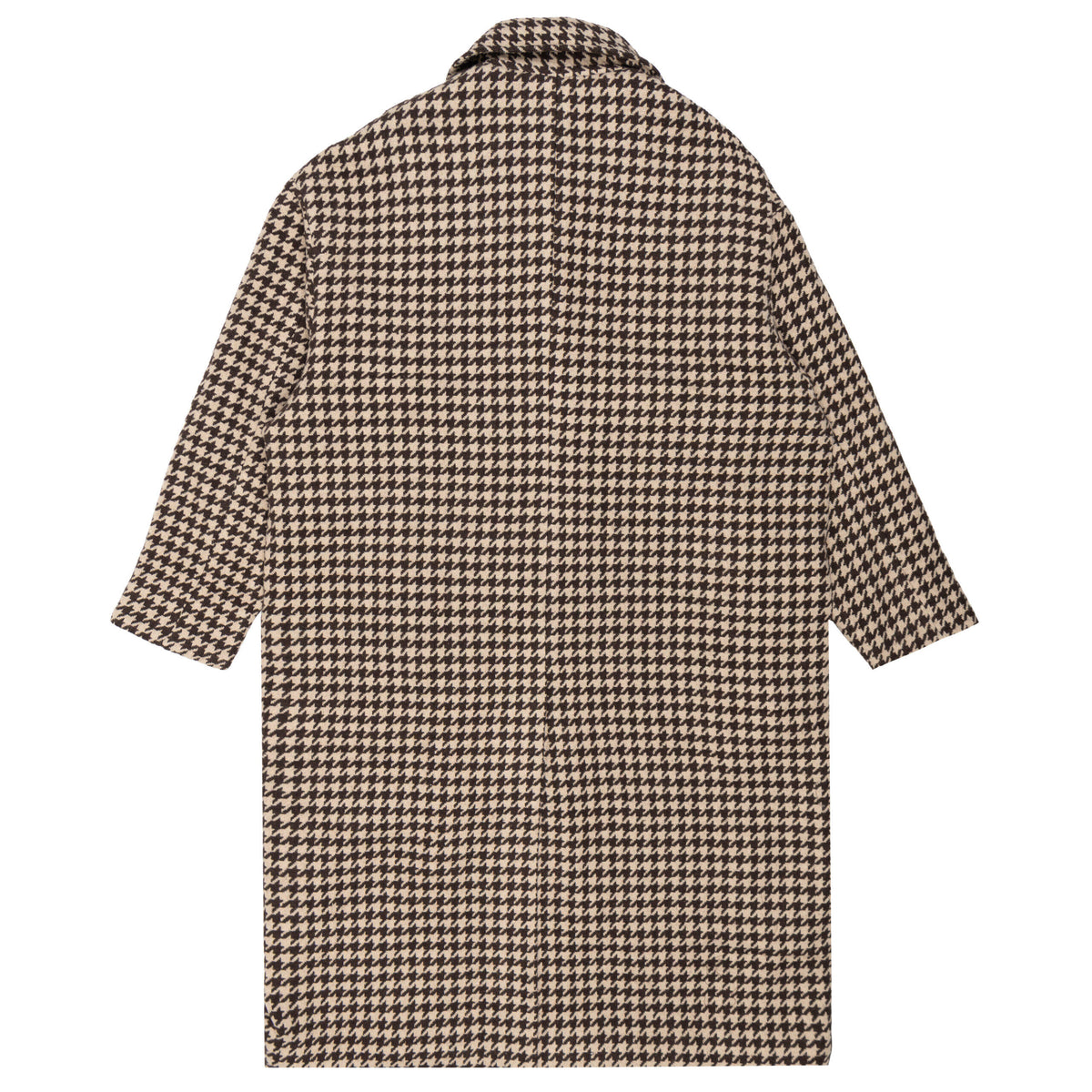 Houndstooth Wool Coat - photo 8