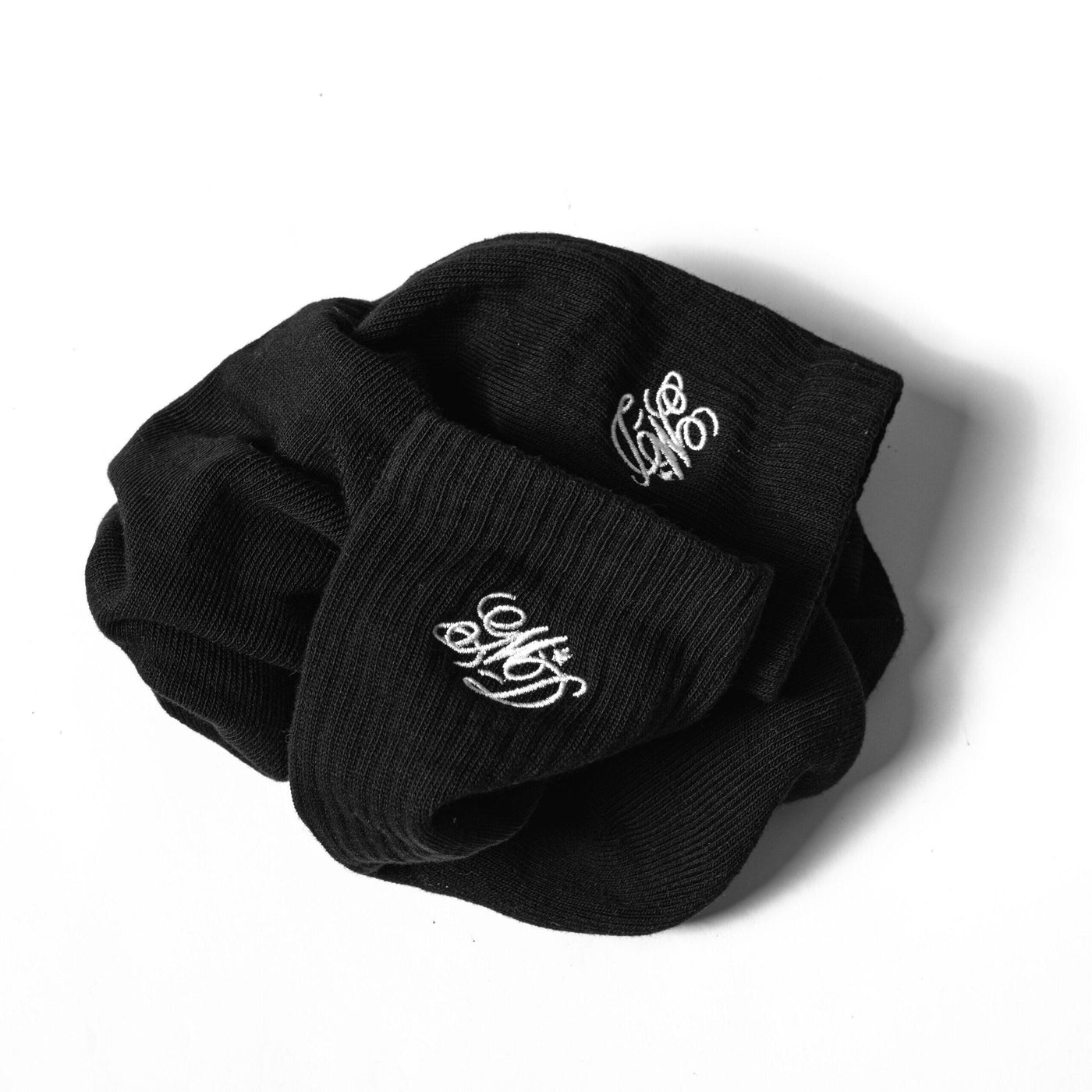 Logo Socks Black Double Pack - photo 4