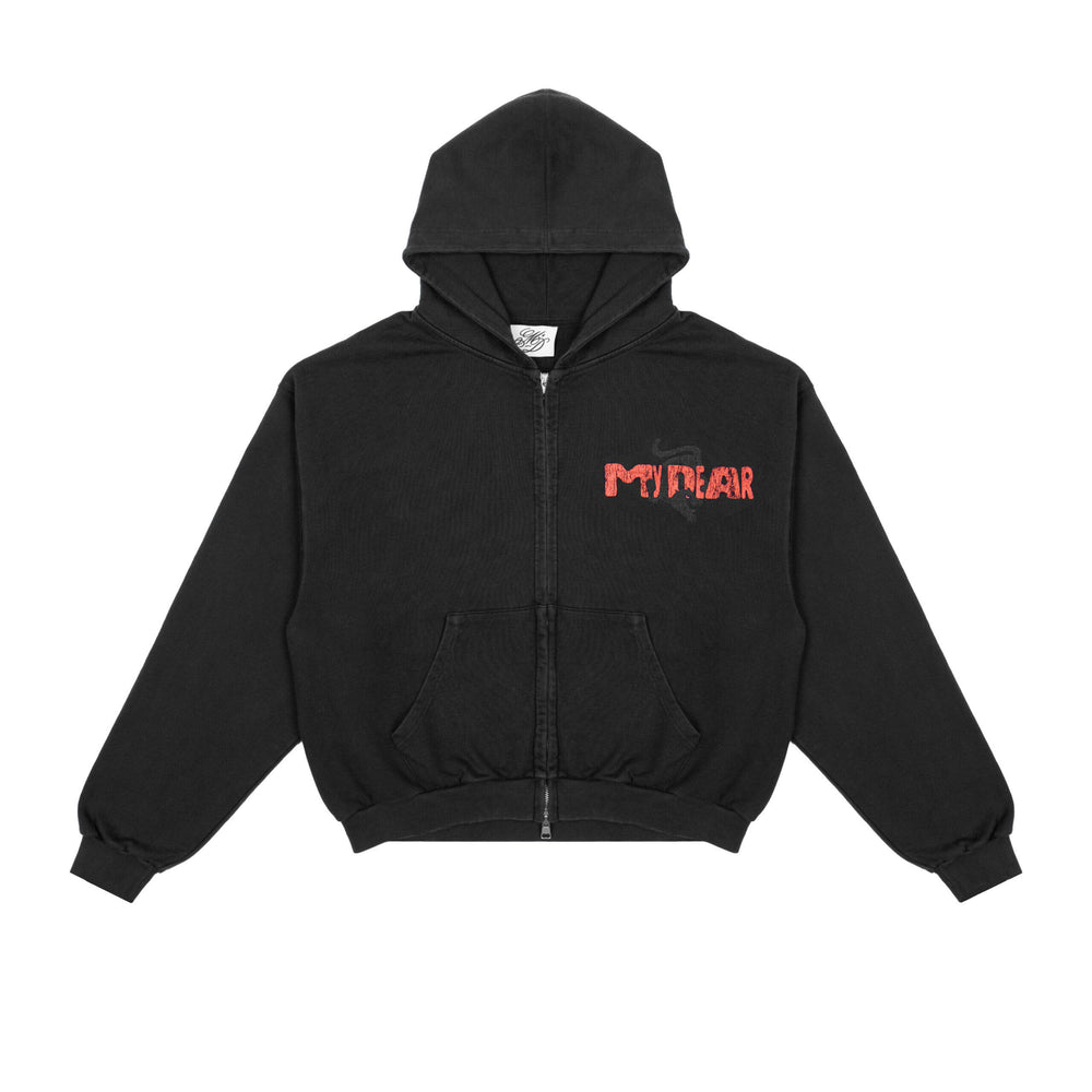 Panther Zipped Hoodie - photo 1