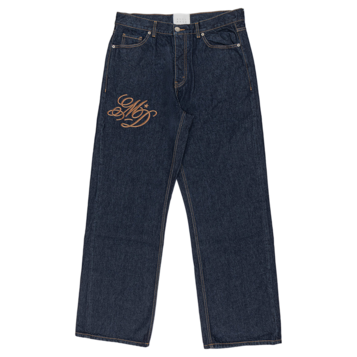 Raw Indigo Logo Jeans - photo 1