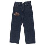 Raw Indigo Logo Jeans - photo 1