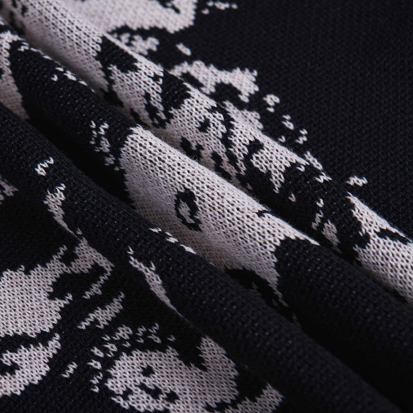 Wool Zip Sweater Black - photo 6
