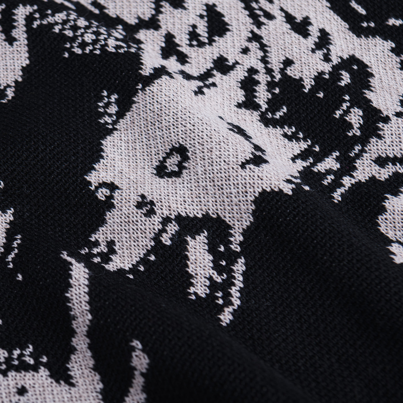 Wool Zip Sweater Black - photo 5