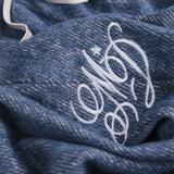 Brushed Wool Pants Blue - photo 4