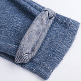 Brushed Wool Pants Blue - photo 3