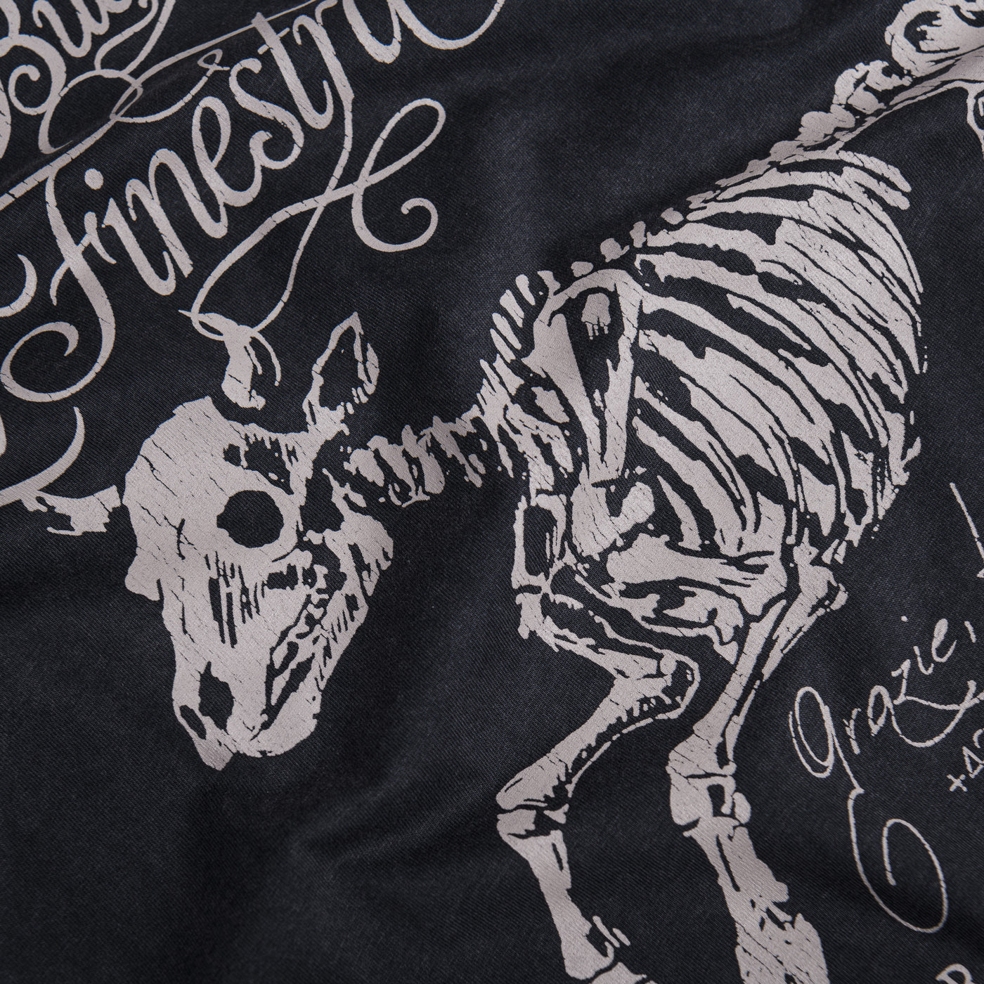 Tee Vintage Black La Finestra - photo 4