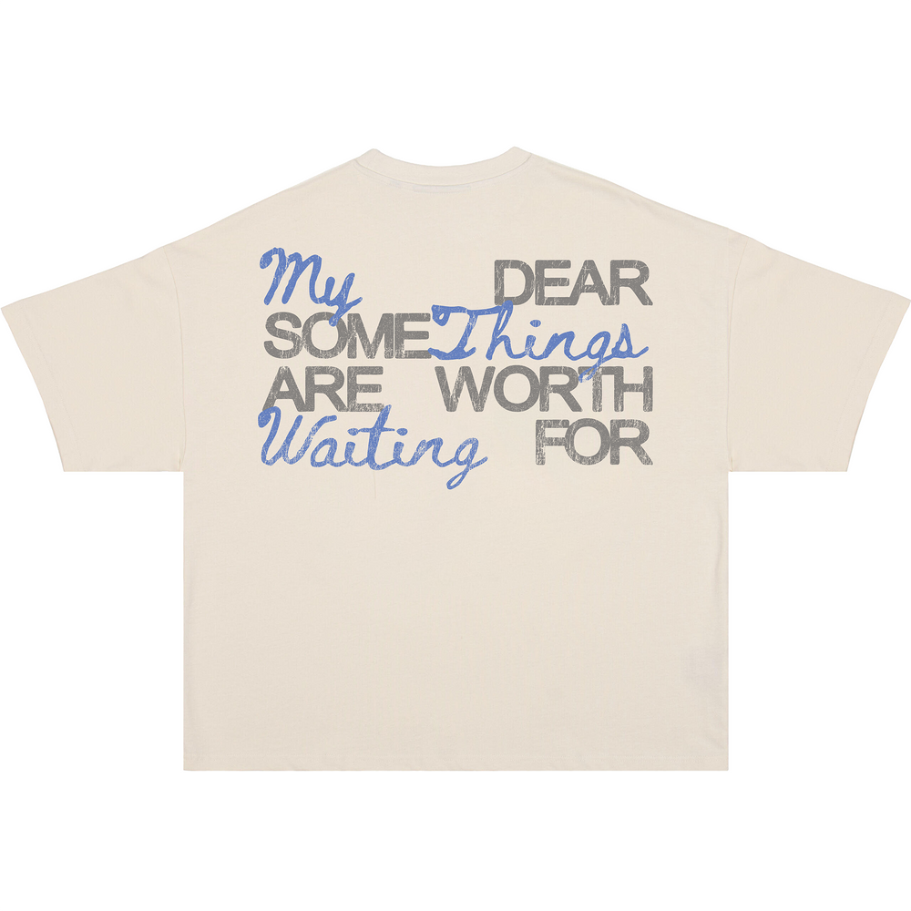 Tee Vintage White My Things Waiting